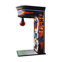 Machine de jeu de boxe à pièces populaire Indoor Outdoor Sport Arcade Punch Mesure Construction en métal durable Garantie 1 an