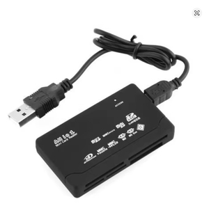 เครื่องอ่านการ์ดหน่วยความจำแบบออลอินวัน USB ภายนอก รองรับ <span class=keywords><strong>SD</strong></span> SDHC Mini Micro M2 <span class=keywords><strong>MMC</strong></span> <span class=keywords><strong>XD</strong></span> CF สำหรับ MP3 กล้องดิจิตอล - Product Image 4