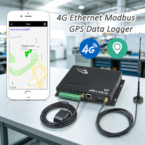 4G Ethernet Modbus GPS <b>Data</b> <b>Logger</b>, Industrial Wireless <b>Data</b> Recorder, APP Remote Monitoring Real Time <b>Data</b> Storage - Product Image 1
