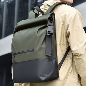 Wholesale Custom Logo Travel Rolltop <b>Backpack</b> Waterproof Polyester Gym Sport <b>Laptop</b> <b>Backpack</b> for Men <b>Women</b> Trending Fashion - Product Image 3