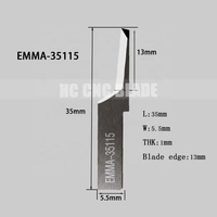 EMMA lame oscillante couteau à vibrations lame de coupe CNC en carbure divers modèles dont 32204 35115 35104 38104 32212
