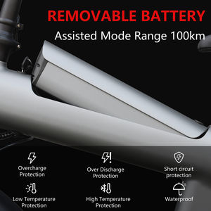 Bicicleta Eléctrica Híbrida Nueva <span class=keywords><strong>Q3</strong></span> en Stock en la UE, 48v 13ah, 20 Pulgadas, Neumáticos Anchos, Plegable, Todoterreno, para Montaña y Nieve - Product Image 5