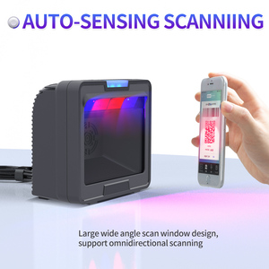 Gtcodestar USB nhúng máy quét mã vạch 2D Máy quét đa hướng có dây đầu đọc mã vạch Máy tính để bàn nền tảng máy quét mã vạch QR - Product Image 3