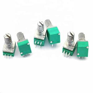 Potentiomètres et interrupteurs industriels RK097 RK097N 3PIN 5PIN 6PIN Potentiomètre B1K 5K/10K/20K/50K/100K 500K Longueur 15MM RK097 - Product Image 1