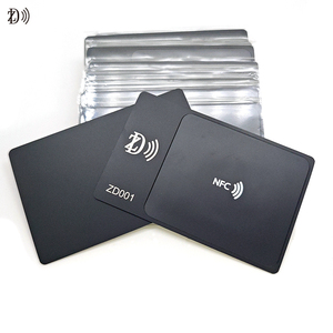 Tarjeta <span class=keywords><strong>de</strong></span> metal NFC con distracciones <span class=keywords><strong>de</strong></span> bloque, rastree su uso, tarjeta NFC física NTAG213 - Product Image 6