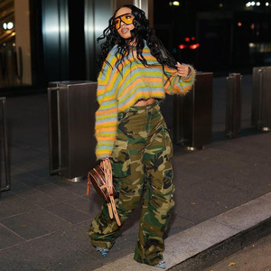 <span class=keywords><strong>Pantaloni</strong></span> <span class=keywords><strong>Cargo</strong></span> da <span class=keywords><strong>donna</strong></span> in Jeans <span class=keywords><strong>Cargo</strong></span> mimetici <span class=keywords><strong>pantaloni</strong></span> <span class=keywords><strong>donna</strong></span> taglie forti da <span class=keywords><strong>donna</strong></span> - Product Image 4