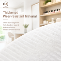 50 pièces de tapis de table jetables pour manucure, tampons de tatouage, feuilles dentaires, anti-taches, double face, imperméables, portables, pliables
