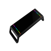 Nouveau Moniteur D'ordinateur Pc Pliable Support de Moniteur Support De Moniteur Avec Lumière RVB