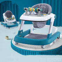 4 en 1 Trotteur pour bébé avec roues, siège, musique simple, activités, produit pour enfants, Andador Para Bebes, trotteur, public cible : bébés, plastique