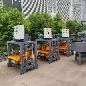 Macchina per la Produzione di Blocchi di Cemento e Mattoni in Calcestruzzo QMJ4-40 Australiana, Piccola, Diesel, Vibrante, per Suolo Cavo, Prezzo Giappone - Product Image 2