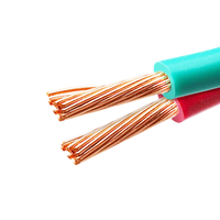 1,5mm 2,5mm 4mm 6mm Mehradriges Kupfer-PVC-Elektrokabel für Niederspannungs-Hausverkabelung H05V-R H07V-R