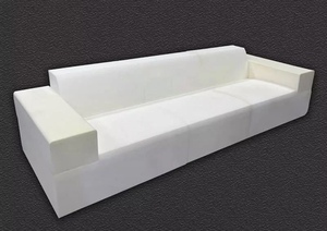 Canapé portable moderne en matériau PC avec commande par application dans un design compact pour la maison, le bureau et l'hôtel - Product Image 4