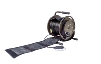 Enrouleur de câble métallique portable 100M 200M 500M 1000M, tambour de câble pré-assemblé