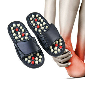 Ciabatte <span class=keywords><strong>per</strong></span> <span class=keywords><strong>Massaggio</strong></span> con <span class=keywords><strong>Pietre</strong></span> <span class=keywords><strong>di</strong></span> <span class=keywords><strong>Giada</strong></span> Naturale <span class=keywords><strong>per</strong></span> Fascite Plantare, Ciabatte <span class=keywords><strong>per</strong></span> la Circolazione Sanguigna e la Cura della Salute dei Piedi - Product Image 1