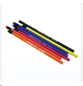 BECOL什锦彩色热变色石墨铅笔变色木制心情铅笔儿童派对HB铅笔