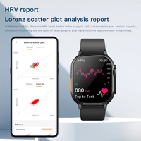 Reloj Inteligente 4G de 2.10 Pulgadas con Ranura para Tarjeta SIM, ECG Médico, Análisis de Riesgo de Enfermedades Cardíacas HRV, Monitoreo de SpO2 con Luz Roja