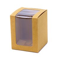 Boîtes d'emballage écologiques - Personnalisables avec fenêtres, boîtes d'emballage transparentes, boîtes en papier kraft, boîtes cadeaux