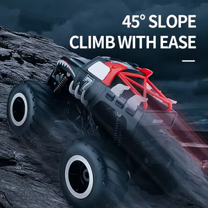 Voiture RC amphibie 4x4, véhicule tout-terrain imperméable, jouet télécommandé pour enfants - Product Image 3