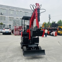 Excavator Mini Roda 2,2 Ton, Harga Pabrik, Excavator Crawler Baru, Mini Escavatora 2200kg Minibagger