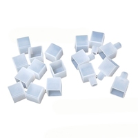 Bouchon d'extrémité pour bande lumineuse néon avec embout droit en silicone, du fabricant d'origine. Accessoire pour bande lumineuse, manchon en silicone.