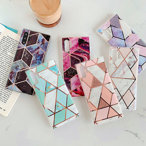 Luxury Gold Marble Phone Case TPU Mobile Phones for <span class=keywords><strong>Samsung</strong></span> <span class=keywords><strong>Galaxy</strong></span> S20/S20 <span class=keywords><strong>Plus</strong></span>/S20 Ultra/Note 10/Note10 Pro/A51/A71 - Product Image 2