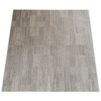 Moquette commerciale et de bureau moderne à rayures, 66x66 33x100, en PP, avec support non-tissé, écologique, bouclée, extra épaisse en PET