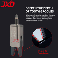 Griffe pneumatique à détection magnétique CH1410A/B | Mini pince à doigt en silicone pour la cueillette de sprue d'injection plastique