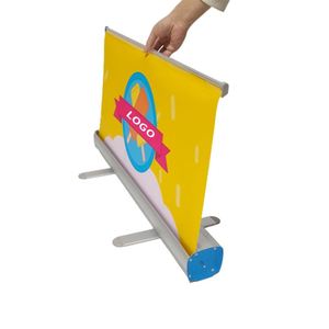 Outdoor Advertising Custom Promotional Business Aluminum Frame Roll up Display Stand <b>Banner</b> With Logo - Product Image 2