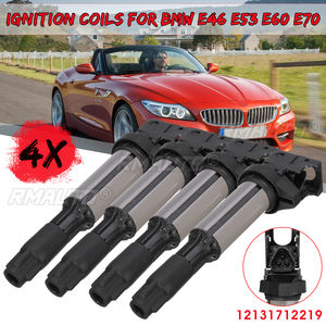 4 Bobinas de Encendido para BMW E46 E53 E60 E70 E71 E90 X3 X5 M3 Z4 12131712219 12137551260 - Product Image 1