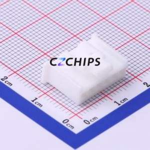 XMP-06V Housing (Wire-to-Board / Wire-to-Wire) P=2.5mm Connector ( Jack Structure: 1x6P )( Pitch: 2.5mm )( Number of Rows: 1 ) - Product Image 2