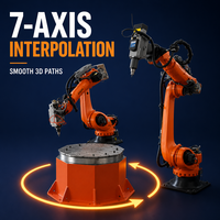 Robot de fraisage fiable KUKA KR210 à 7 axes, qualité certifiée, machine d'usinage CNC