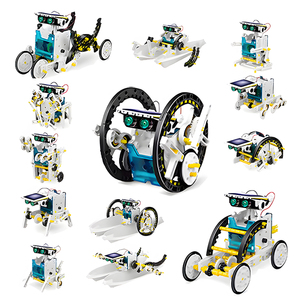 Phiên bản mới nhất 13 trong 1 năng lượng mặt trời <span class=keywords><strong>Robot</strong></span> <span class=keywords><strong>Kit</strong></span> DIY xây dựng khoa học activites Bộ dụng cụ gốc đồ chơi cho trẻ em giáo dục - Product Image 1