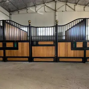 Smile Design Powder Coated High Quality Breyer Wood Barn Horse Stall Walls