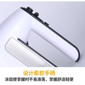 Batidora de Huevos Eléctrica de Mano Canxin CX-6668, 300W de Alta Potencia, Mezclador para Batir Crema, Carcasa de Plástico Blanca - Product Image 3