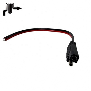 Toptan araba pil Sae hızlı kes Pigtail 2 pin 3 pin kablo demeti otomotiv araba için çıplak ucu ile - Product Image 6
