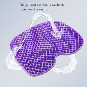 Nieuw Gel Zitkussen Met Verbeterde Ondersteuning Extra Groot Bureaustoel Kussen Voor Ischias Staartbeen Pijnverlichting Tpe Kussen - Product Image 3