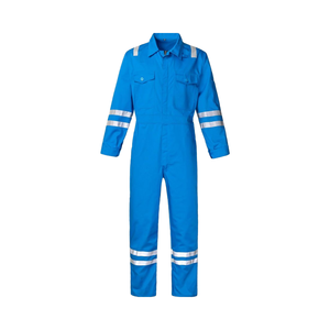 Mono mecánico de alta visibilidad para hombre, mono de trabajo con múltiples bolsillos, mono de algodón, traje de trabajo de poliéster transpirable - Product Image 1