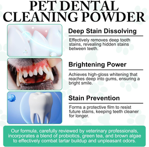 Polvo de Limpieza Dental para <span class=keywords><strong>Perros</strong></span> Pevet, Cuidado Dental, Elimina el Sarro y el <span class=keywords><strong>Mal</strong></span> <span class=keywords><strong>Aliento</strong></span>, Reduce la Placa, Polvo Dental para la Limpieza de Dientes de <span class=keywords><strong>Perros</strong></span> - Product Image 4