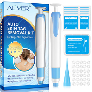Kit de Eliminación de Verrugas Cutáneas ALIVER, Seguro para Herramientas de Reparación de Pequeñas a Grandes Dimensiones, Eliminador de Verrugas, Tratamiento, Pluma Eliminadora de Verrugas Cutáneas de 4-9 mm - Product Image 2