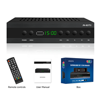 Decodificador Personalizado H.264 H.265 DVB T2 1080p, Receptor de TV TDT, Receptor Digital DVB-T2 para Televisores