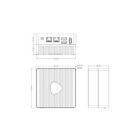 Boîtier AI industriel embarqué Firefly AIBOX-3576 à faible consommation d'énergie, optimisé pour l'IA de périphérie, RK3576 6TOPS NPU, décodage 4K 120fps, double GbE filaire