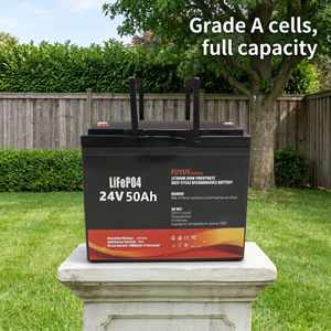 Batterie LiFePO4 24V 50Ah neuve avec BMS intégré pour système solaire, bateau marin - Product Image 1