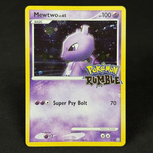 <span class=keywords><strong>Carte</strong></span> Pokémon Mewtwo Holo Promo <span class=keywords><strong>Rare</strong></span> Vintage 2009 100HP DIY TCG Accessoires d'Artisanat Vente en Gros Cadeaux en Vrac Décoration de Collection - Product Image 1