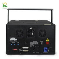 Lumière laser disco Redsun 5W montrant la scène personnalisée dj party lumière laser 3W