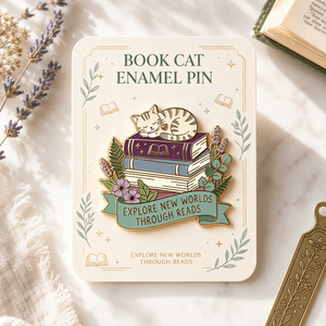 Exquisite Books Shape Pattern Custom Lapel <strong>Pins</strong> Booklover Promotional Gifts Book Smooth Finish Custom Hard Enamel <strong>Pin</strong> with <strong>Card</strong> - Product Image 3
