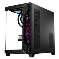 Boîtier PC Gamer RGB en Verre Trempé Personnalisé Prix Usine AntarcChill, Boîtier d'Ordinateur Tour Complète ATX pour Ordinateur de Bureau