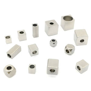 100 Hạt Chặn Vòng Tay Có Thể Điều Chỉnh Nguyên Liệu Tự Làm Bằng Thép Không Gỉ Hạt Chặn Vòng Đeo Tay Hạt Charm Trượt Bằng Silicon Hạt Rời Ống Vuông - Product Image 5