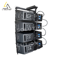 Vente chaude HDL20A Dual 10 pouces en plastique Line Array Haut-parleurs actifs professionnels Système de son Audio Powered Line Array