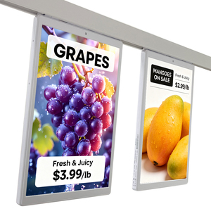 10.1 Inch Double-Sided Lcd Advertising Player Hanging Supermarket Esl Electronic <b>Shelf</b> Label Smart Digital Price Tag For <b>Shelf</b> - Product Image 1