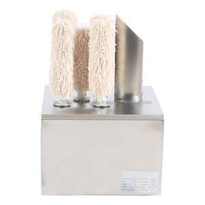 Laveuse-polisseuse électrique commerciale en acier inoxydable pour verrerie, sécheuse et polisseuse de verres à vin - Product Image 6